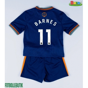 Newcastle United Harvey Barnes #11 Tredjeställ Barn 2025-26 Kortärmad (+ Korta byxor)